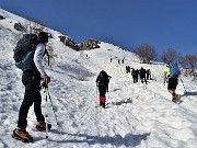 Sulle nevi del RESEGONE ad anello da Fuipiano (27febb21)- FOTOGALLERY